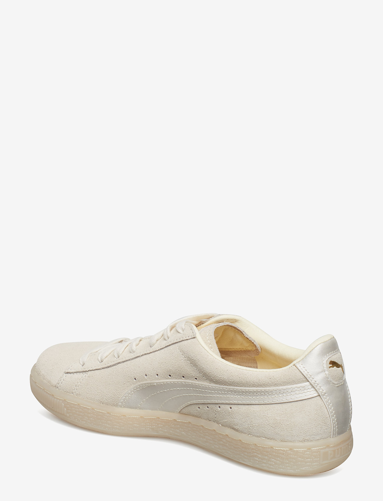 PUMA - Suede Classic Satin Wn's - whisper white-metallic gold - 2