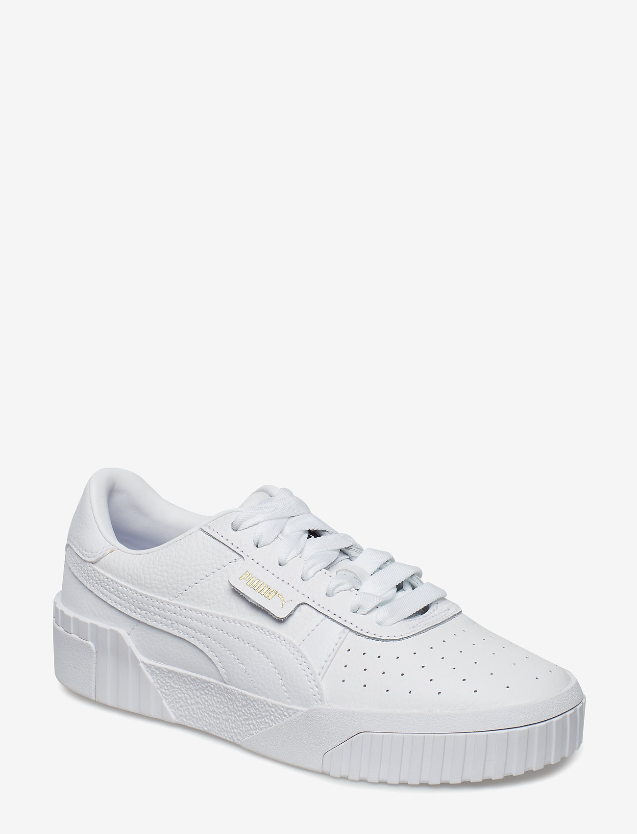 puma white leather shoes