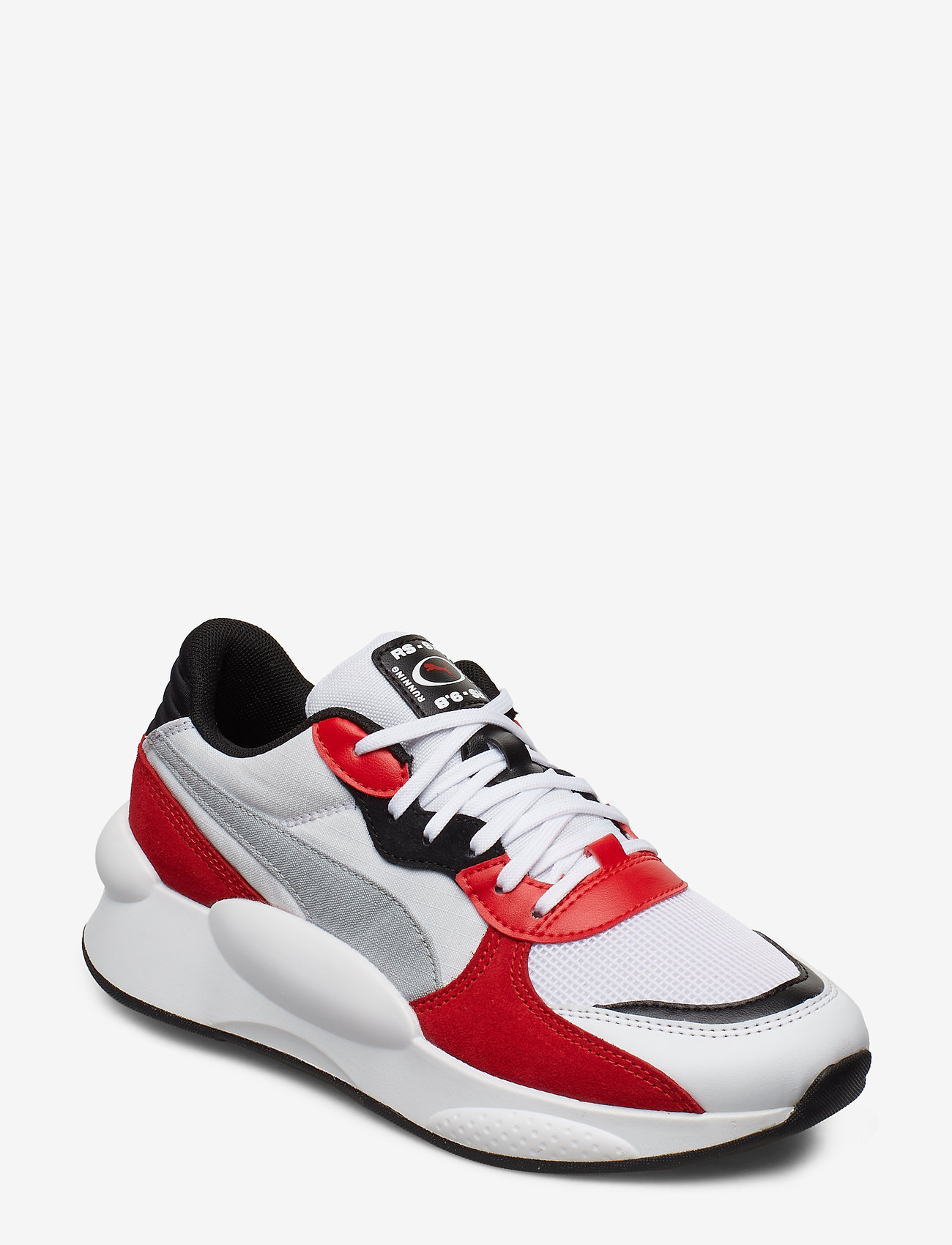 RS 9.8 Space Jr - PUMA WHITE-HIGH RISK RED