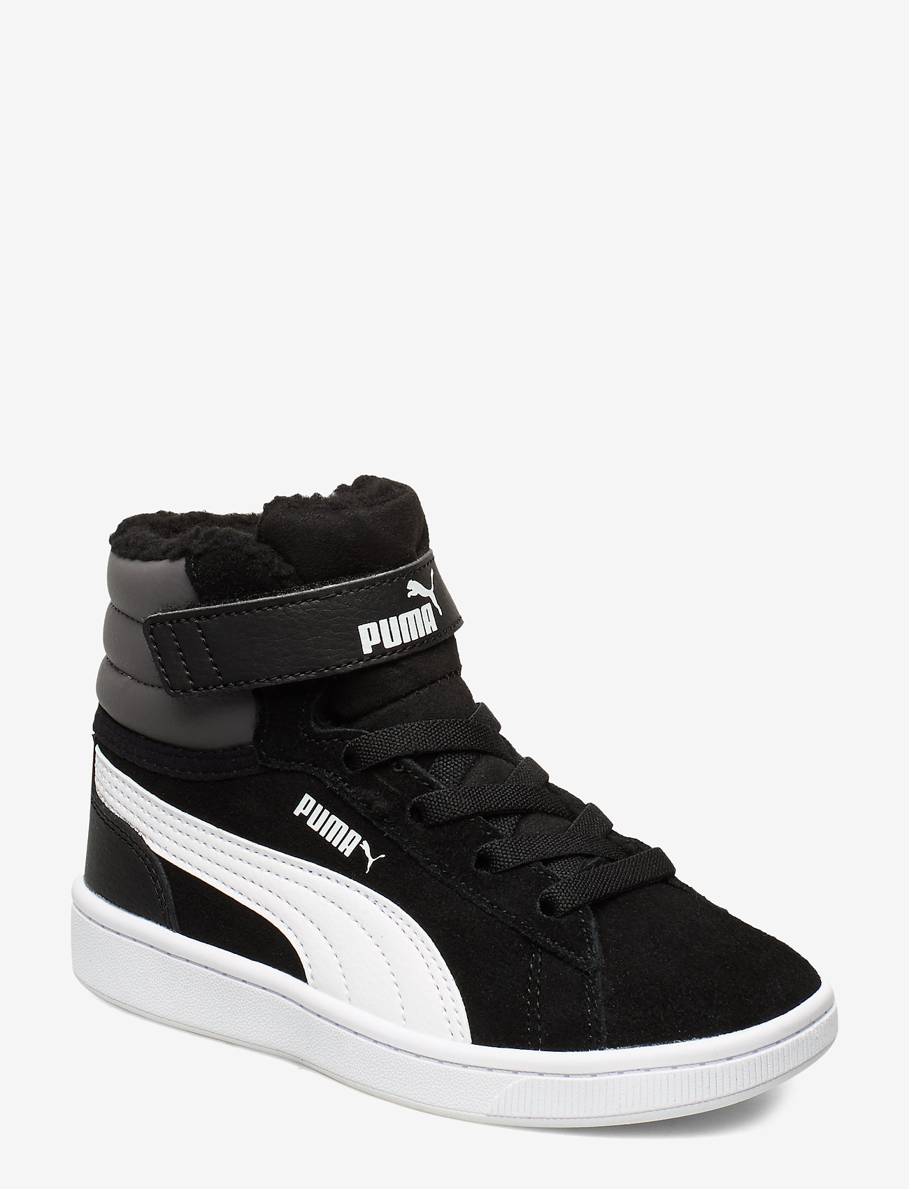 PUMA - Puma Vikky v2 Mid Fur V PS - puma black-castlerock-puma white - 0