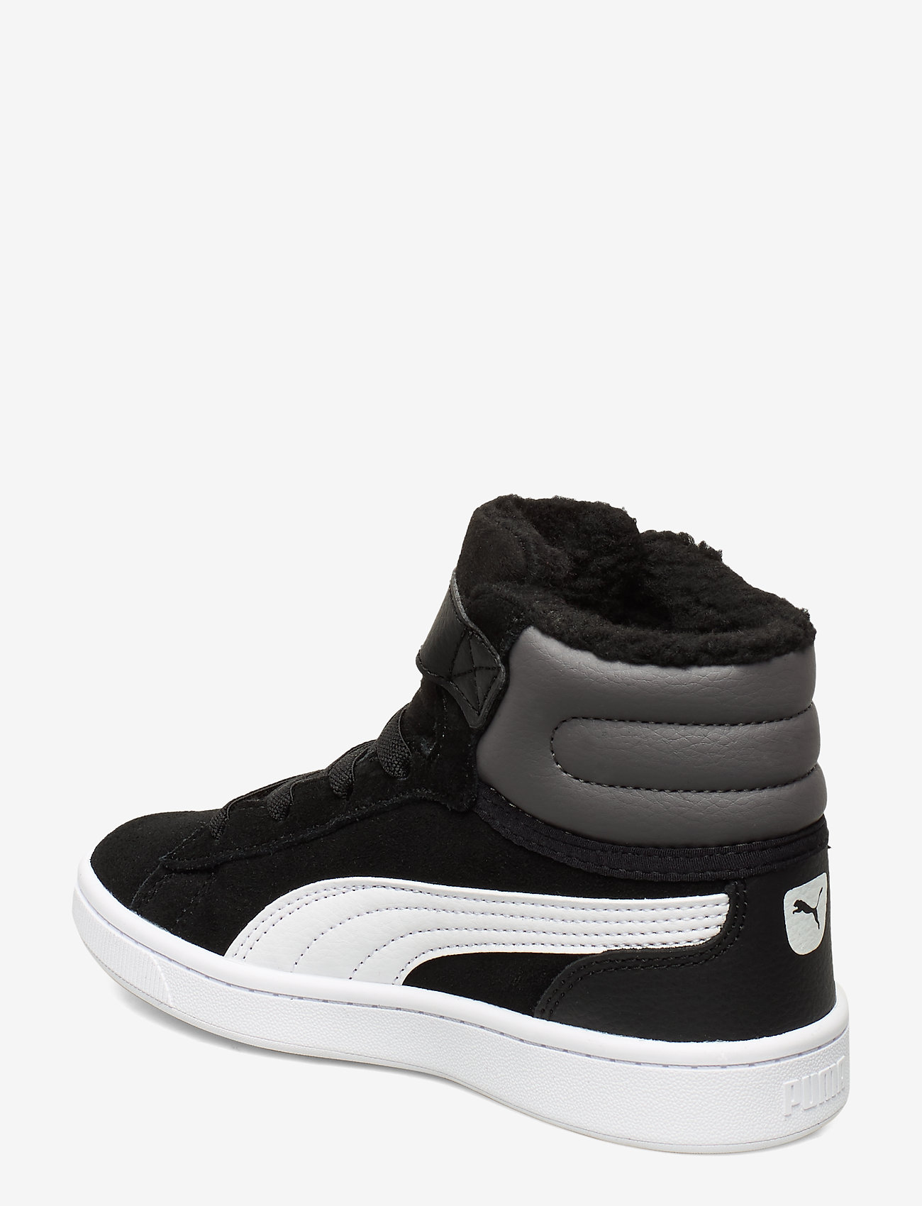PUMA - Puma Vikky v2 Mid Fur V PS - puma black-castlerock-puma white - 1