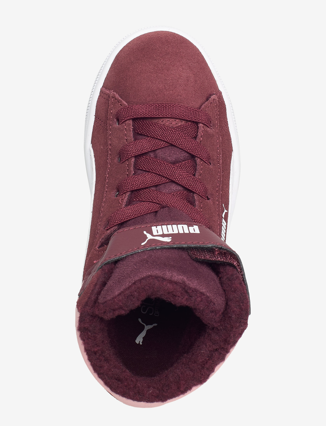 PUMA - Puma Vikky v2 Mid Fur V PS - vineyard wine-bridal rose-puma white - 3