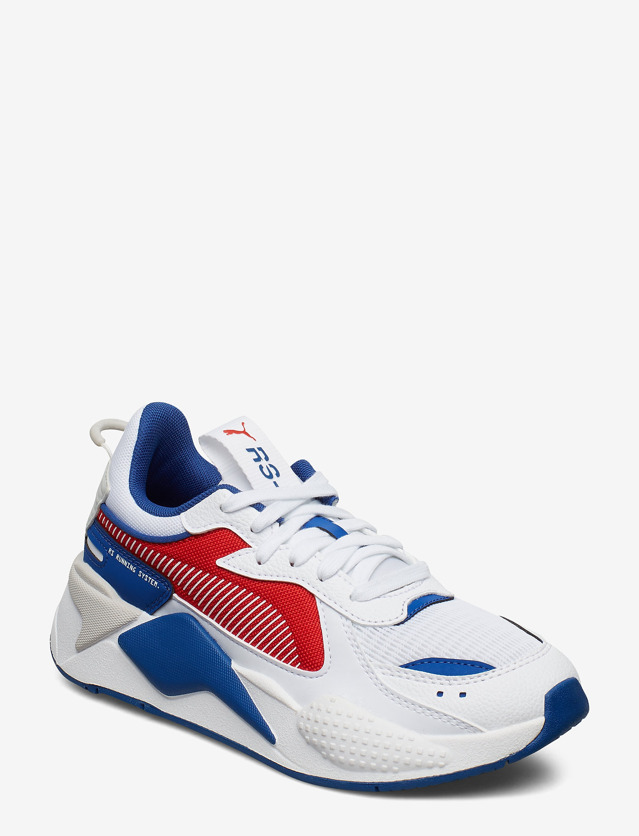 PUMA WHITE-HIGH RISK RED