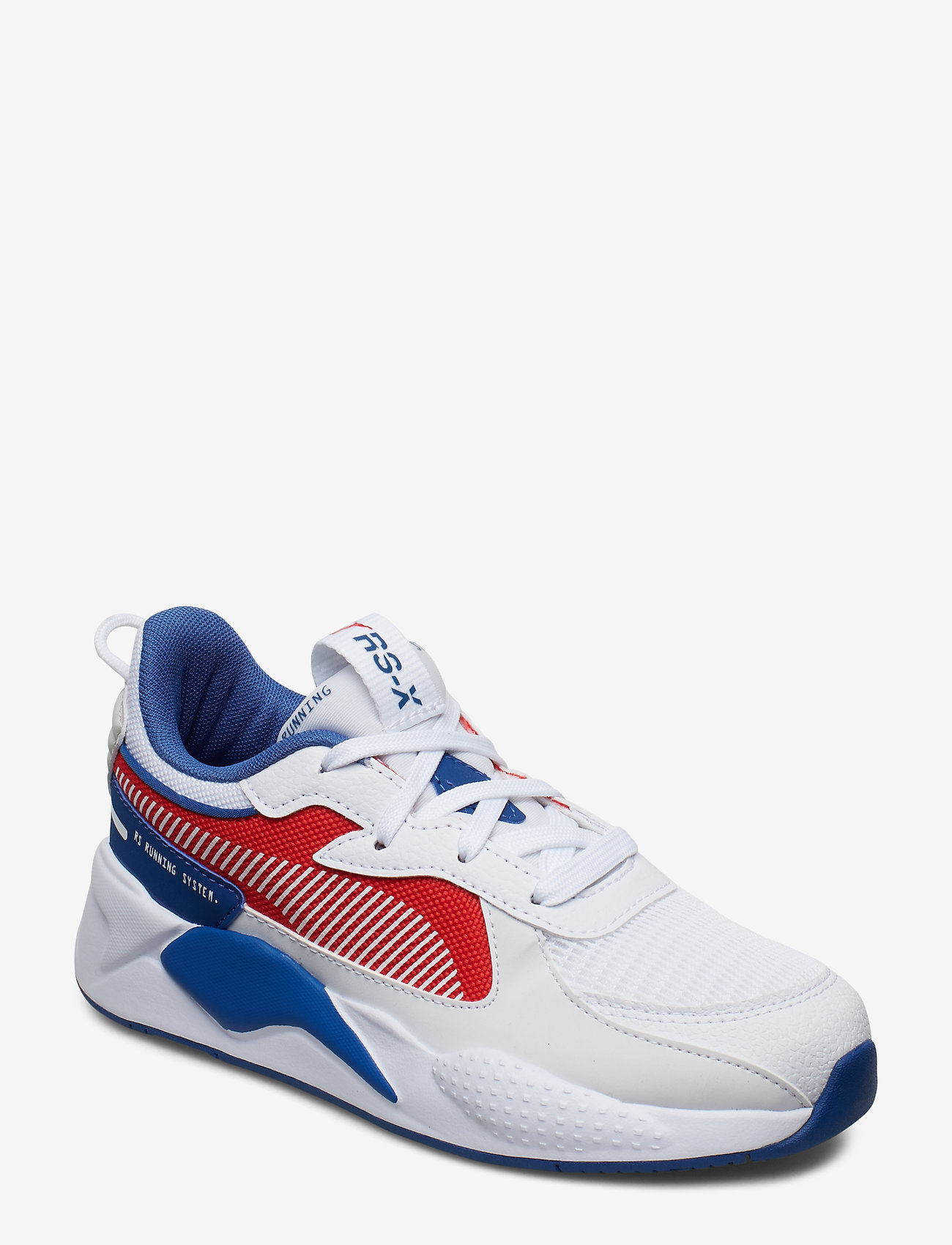 PUMA WHITE-HIGH RISK RED