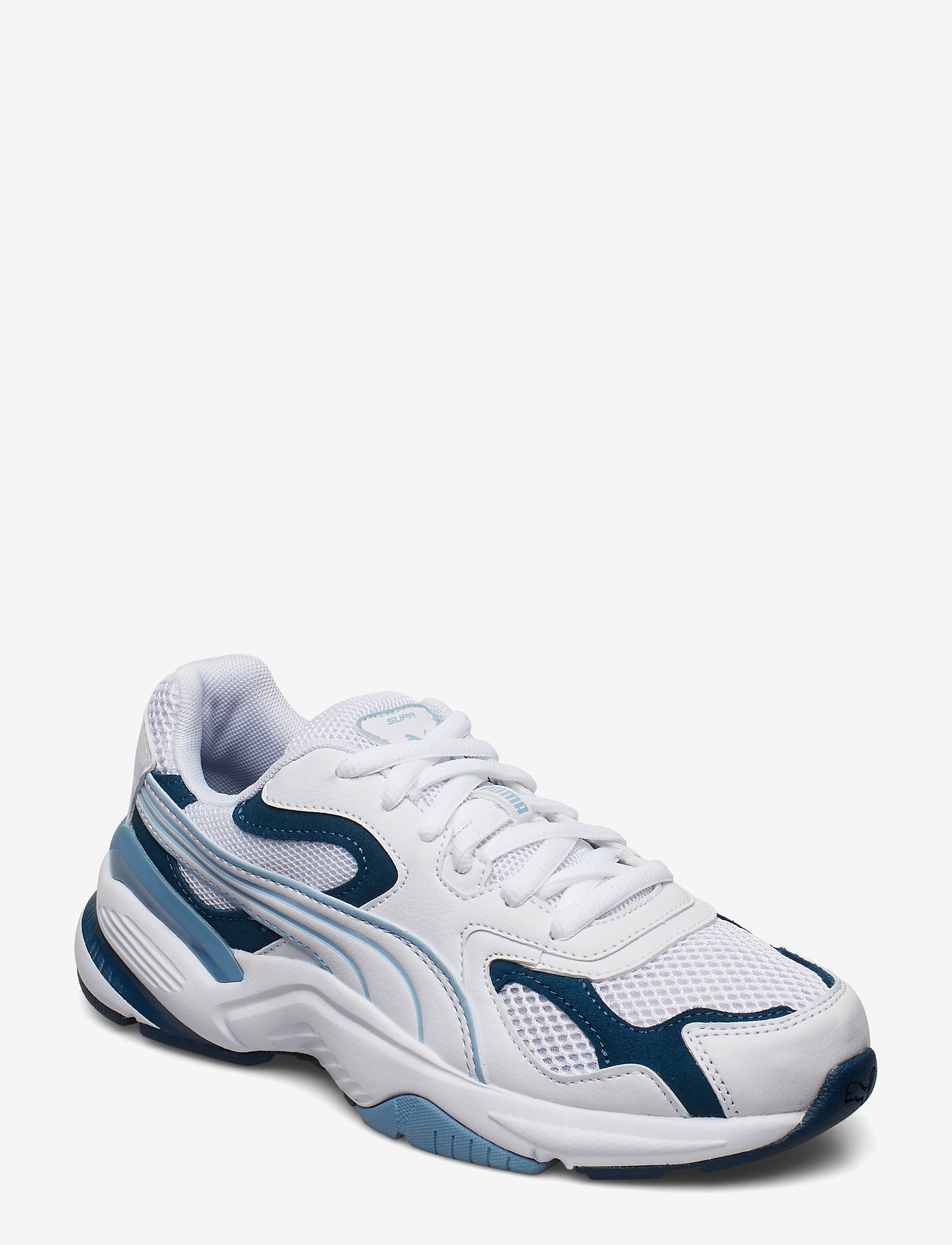 PUMA - PUMA SUPR - puma white-gibraltar sea-faded deni - 0