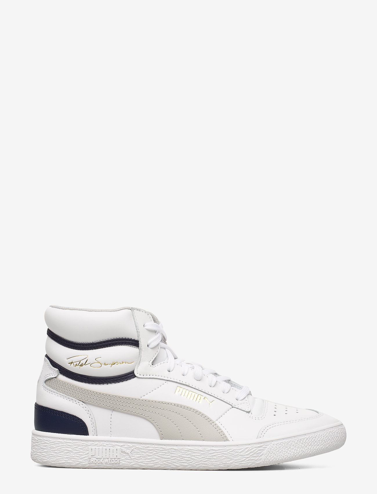 PUMA - Ralph Sampson Mid - puma white-gray violet-peacoat - 1