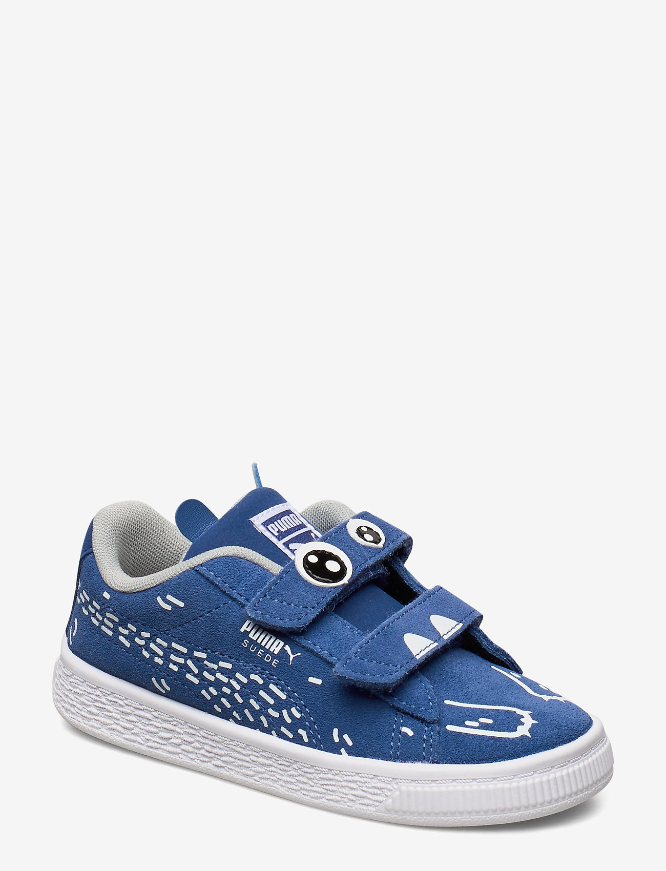 PUMA - Suede Monster Family V Inf - bright cobalt-puma white - 0