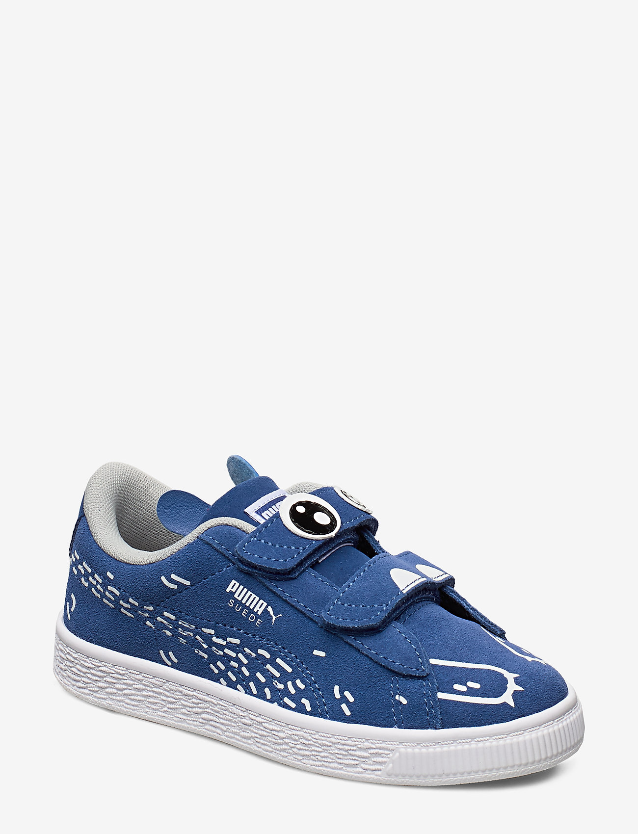 PUMA - Suede Monster Family V PS - bright cobalt-puma white - 0