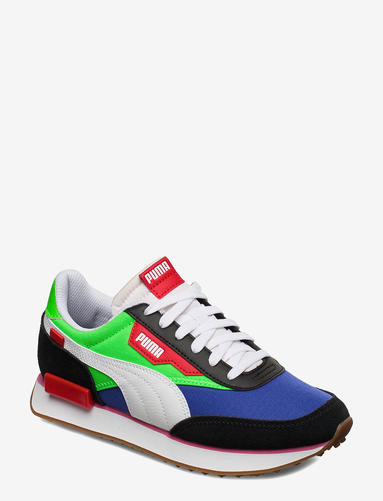 PUMA BLACK-FLUO GREEN-DAZZLING BLUE