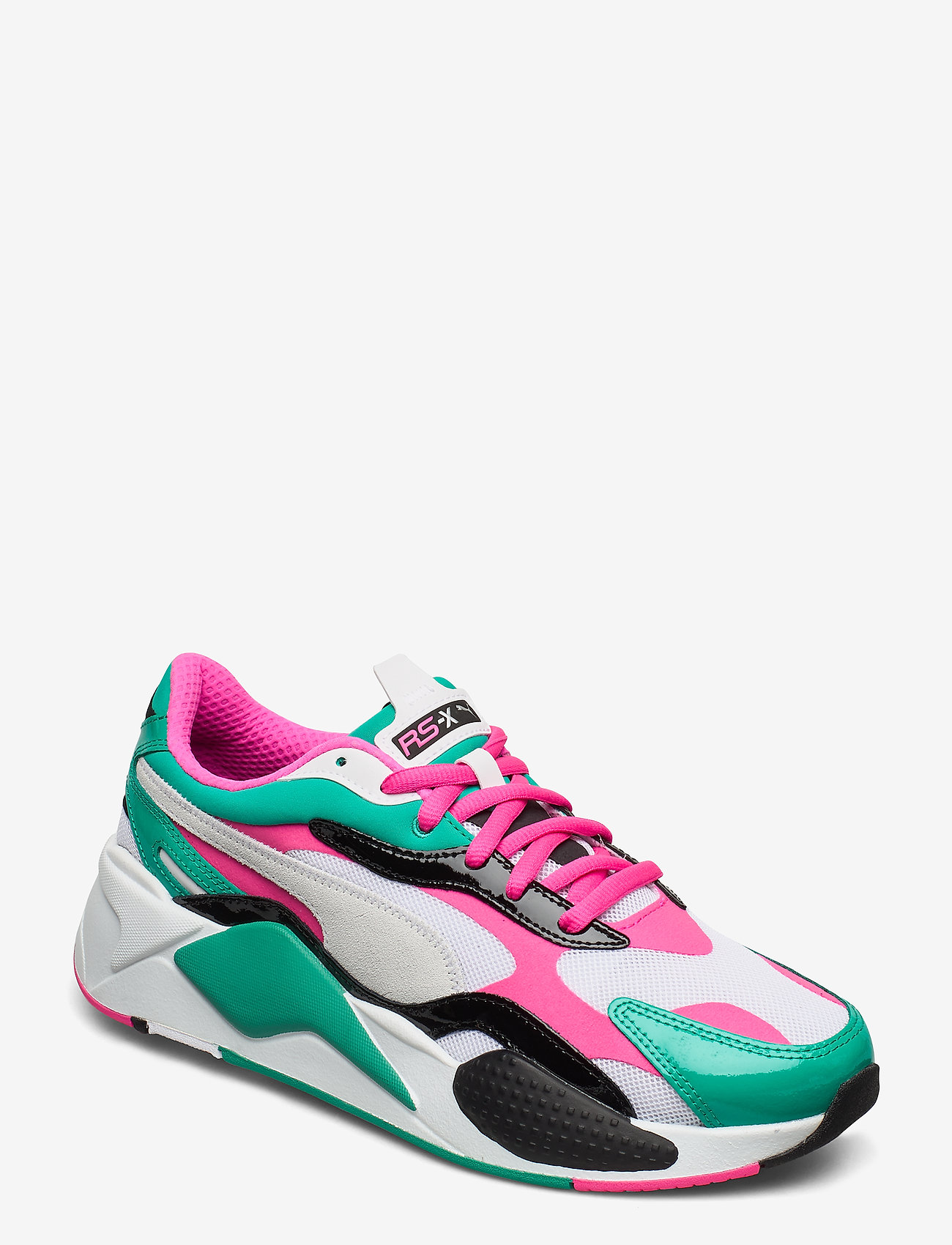 PUMA - RS-X  PLASTIC - puma white-fluo pink - 0