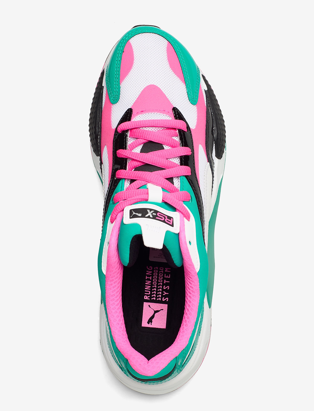 PUMA - RS-X  PLASTIC - puma white-fluo pink - 3
