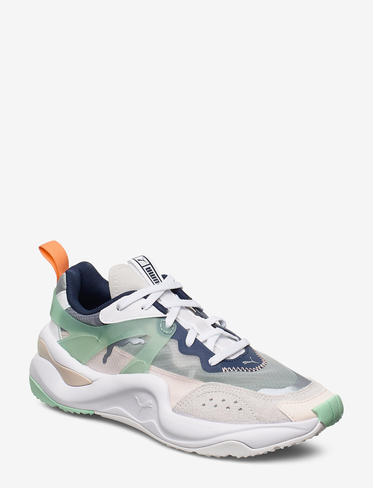 PUMA WHITE-MIST GREEN-CANTALOUPE