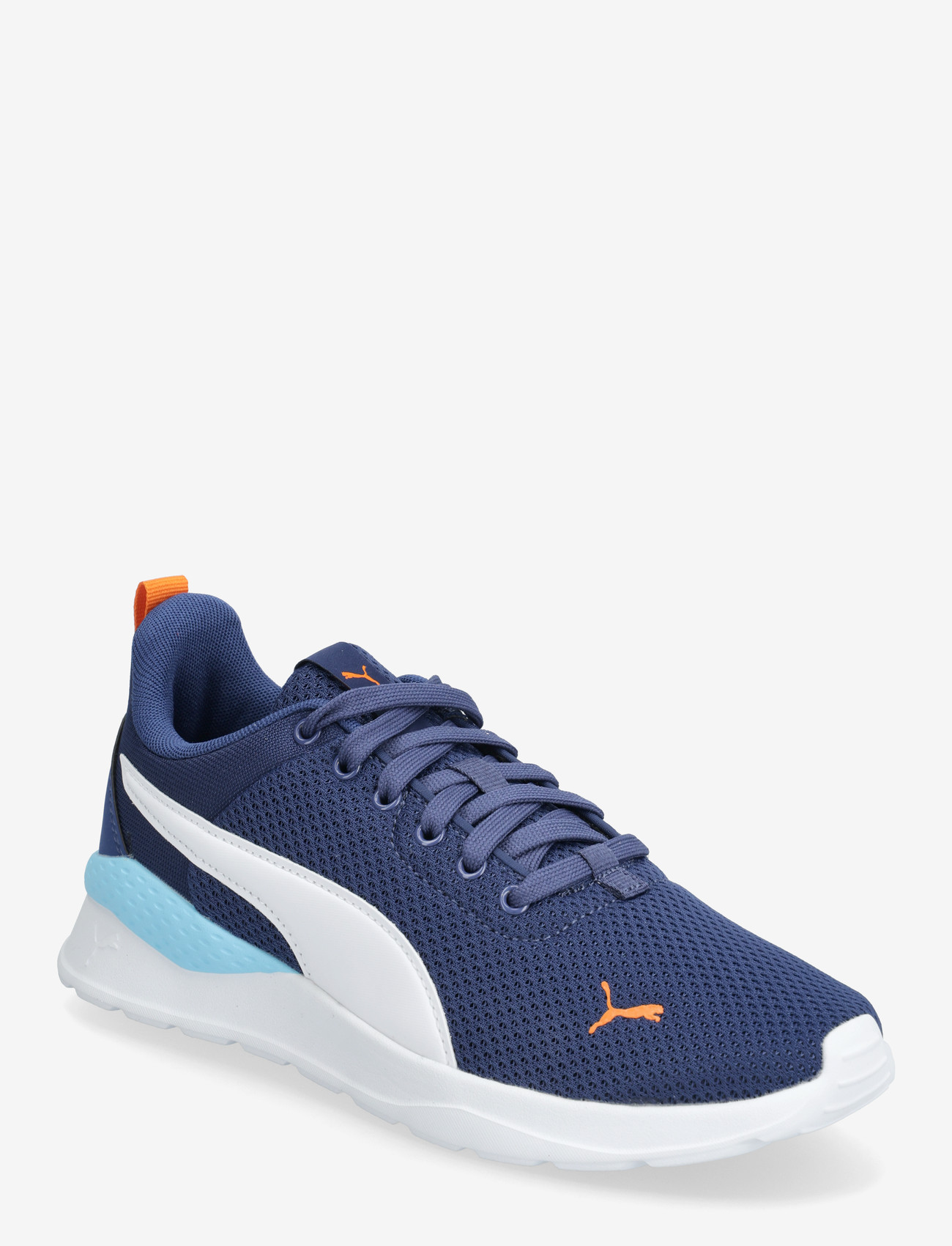 PUMA - Anzarun Lite Jr - odzież - blue jewel-puma white-vermillion - 0