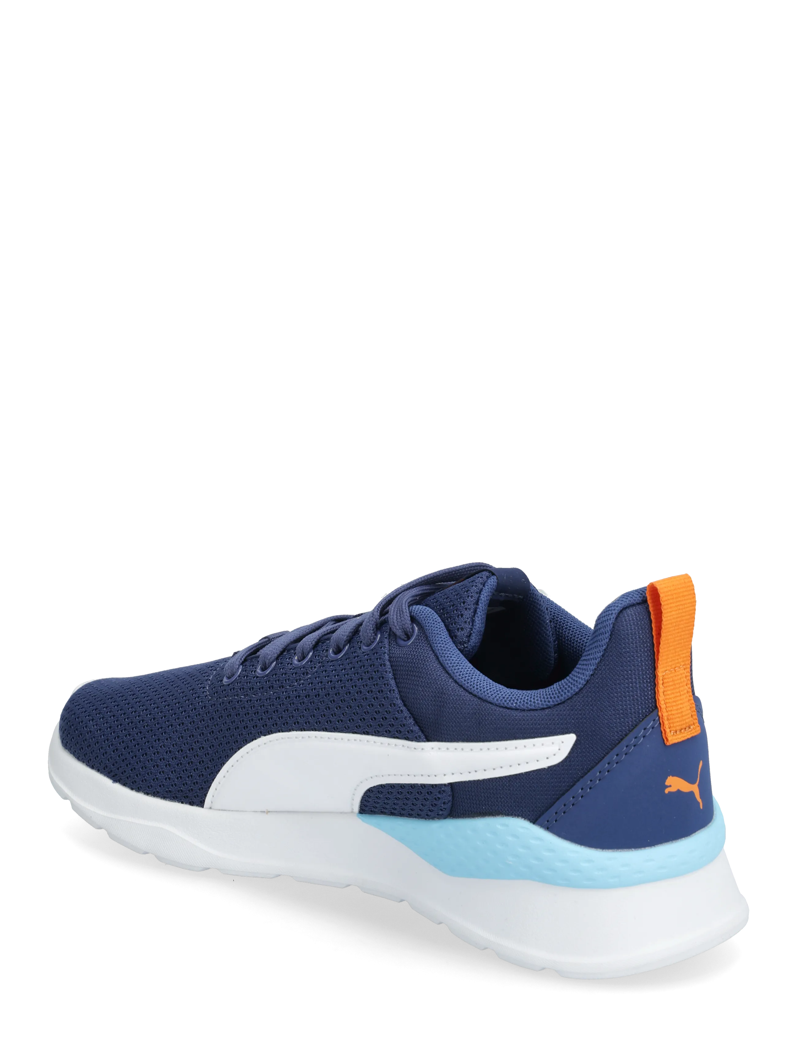 PUMA - Anzarun Lite Jr - low-top sneakers - blue jewel-puma white-vermillion - 2