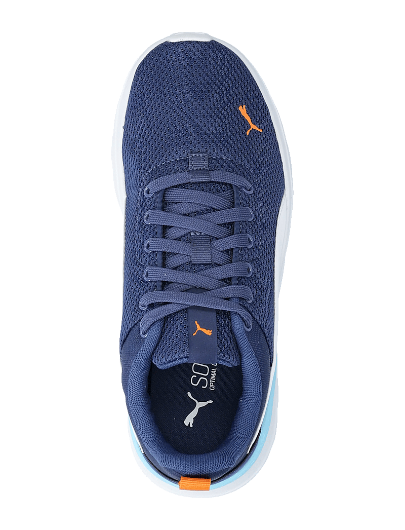 PUMA - Anzarun Lite Jr - odzież - blue jewel-puma white-vermillion - 3