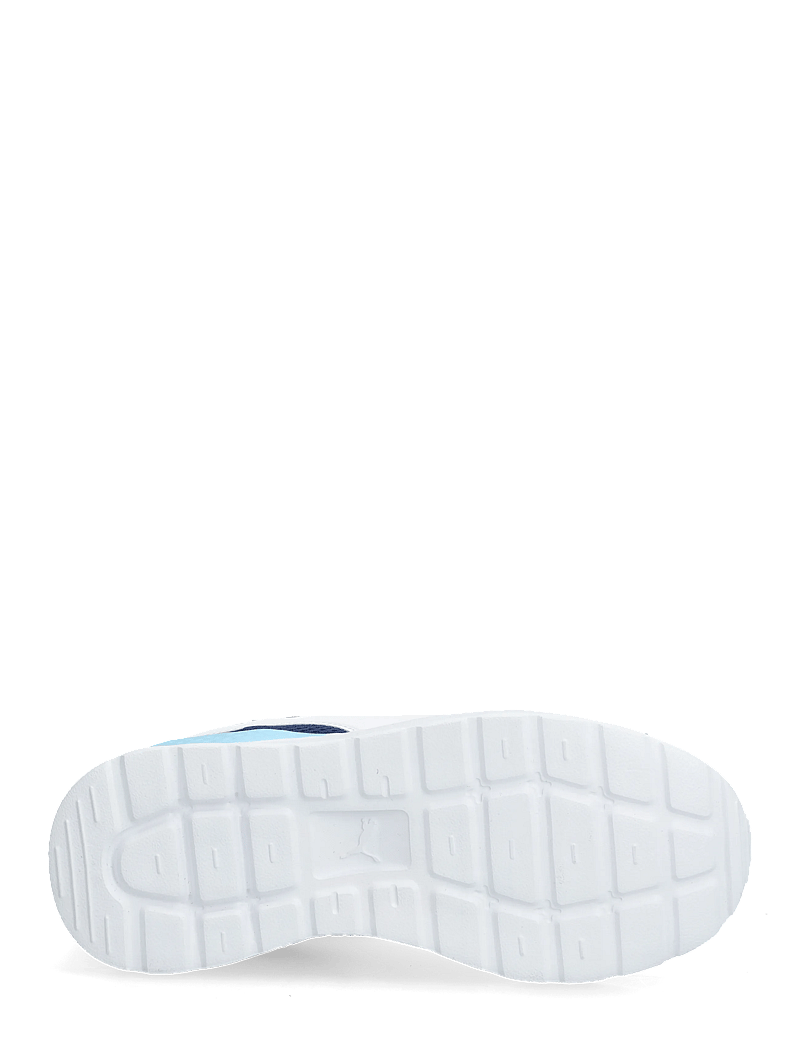 PUMA - Anzarun Lite Jr - odzież - blue jewel-puma white-vermillion - 4
