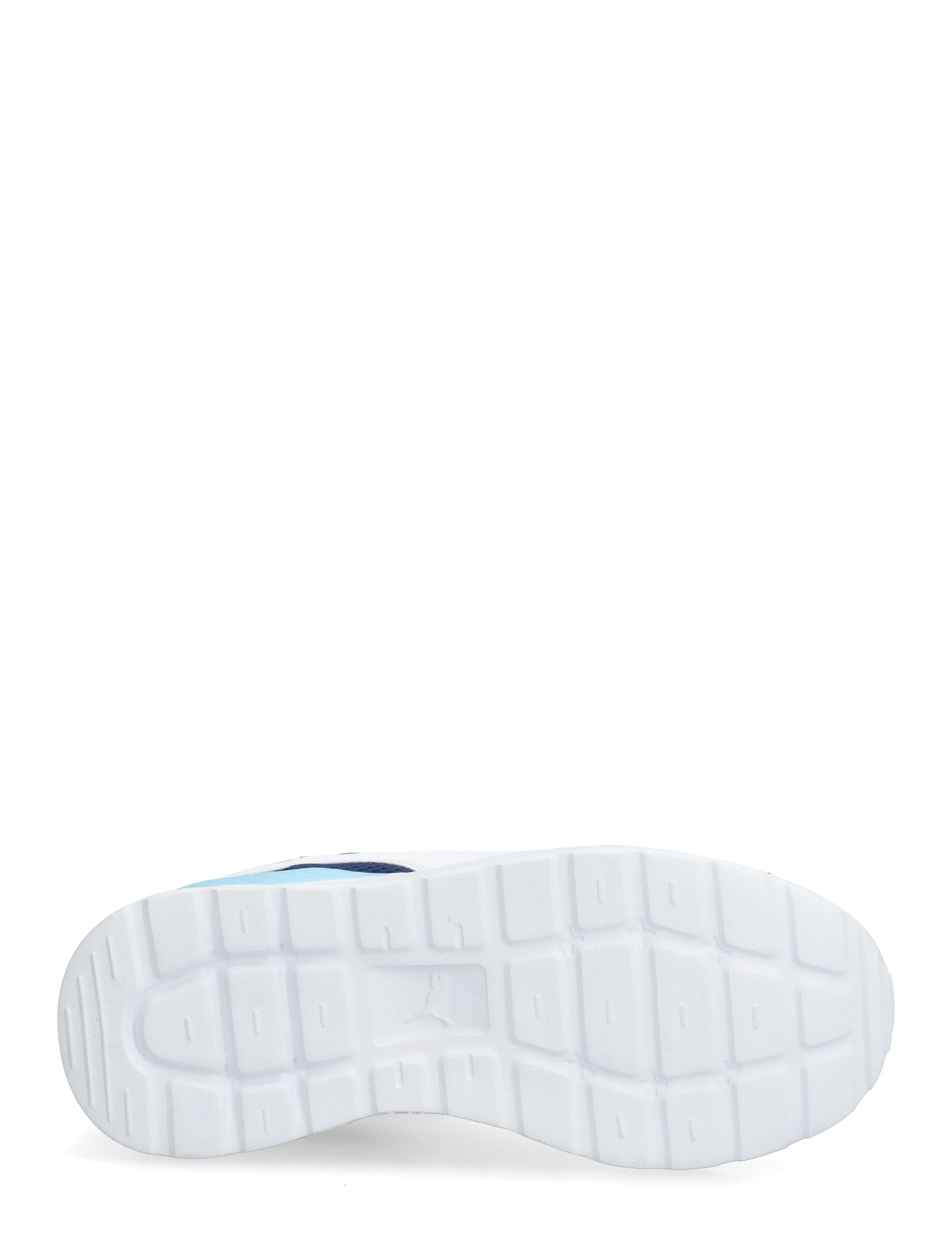 PUMA - Anzarun Lite Jr - low-top sneakers - blue jewel-puma white-vermillion - 4
