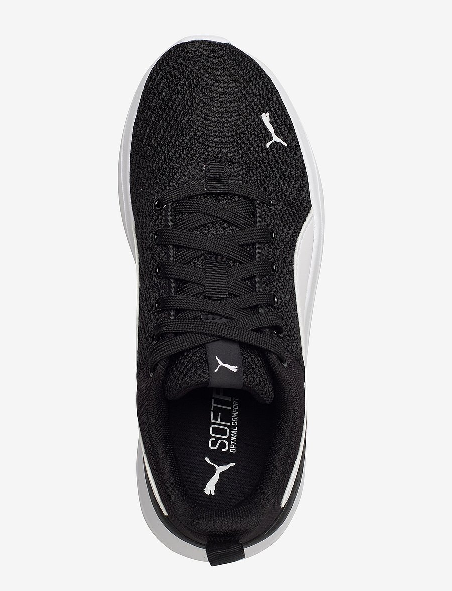 PUMA - Anzarun Lite Jr - matalavartiset tennarit - puma black-puma white - 3