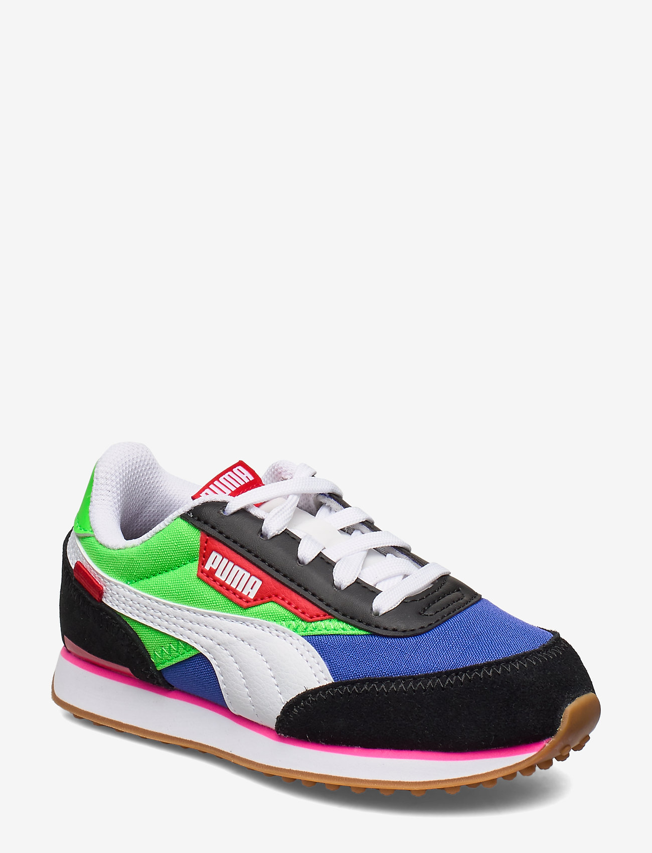 PUMA - Rider Play On PS - puma black-fluo green-dazzling blue - 0
