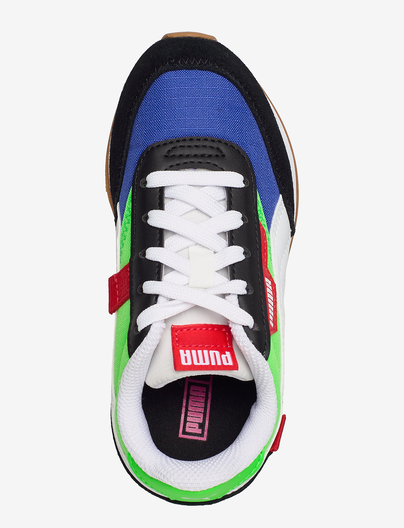 PUMA - Rider Play On PS - puma black-fluo green-dazzling blue - 3