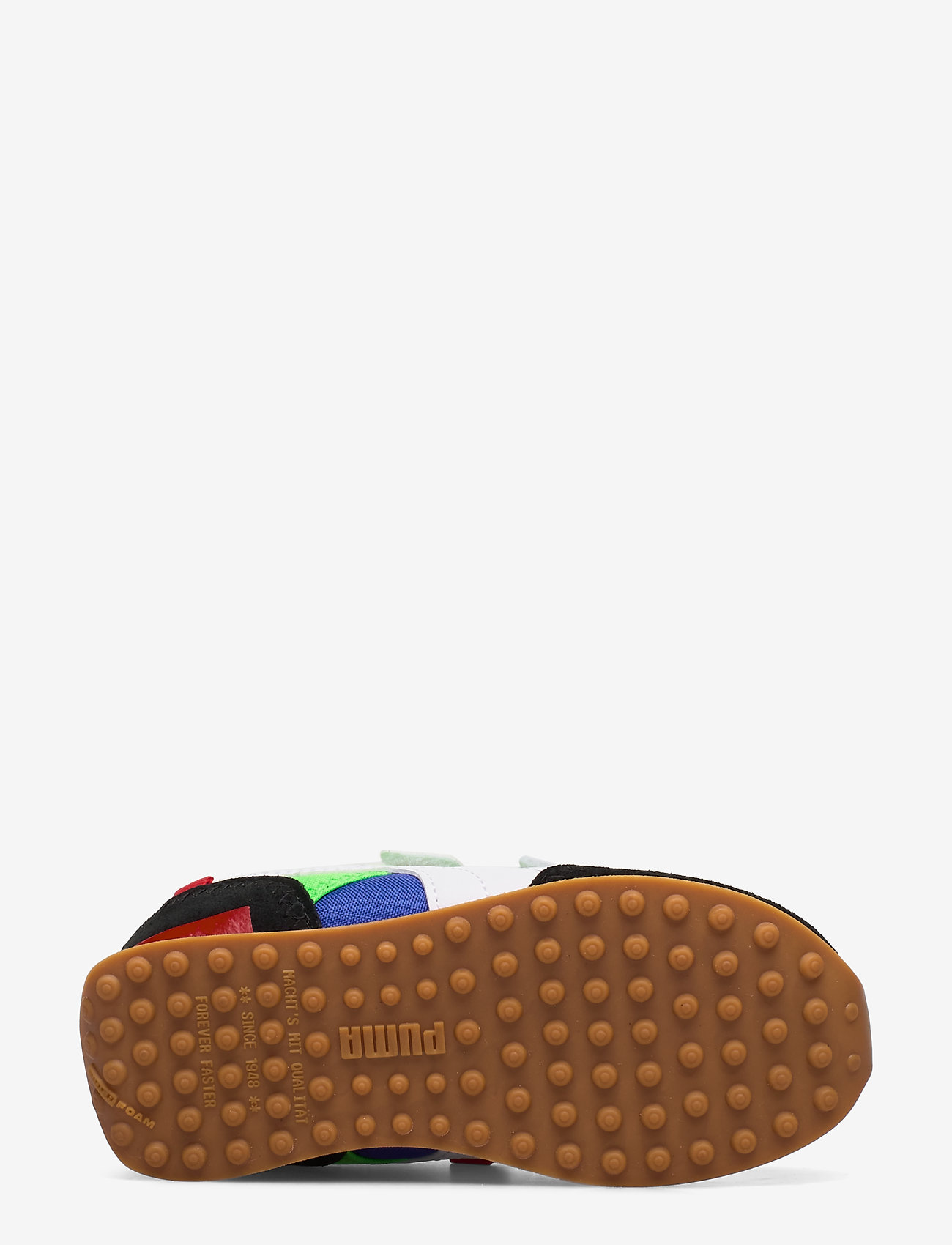 PUMA - Rider Play On V Inf - puma black-fluo green-dazzling blue - 4