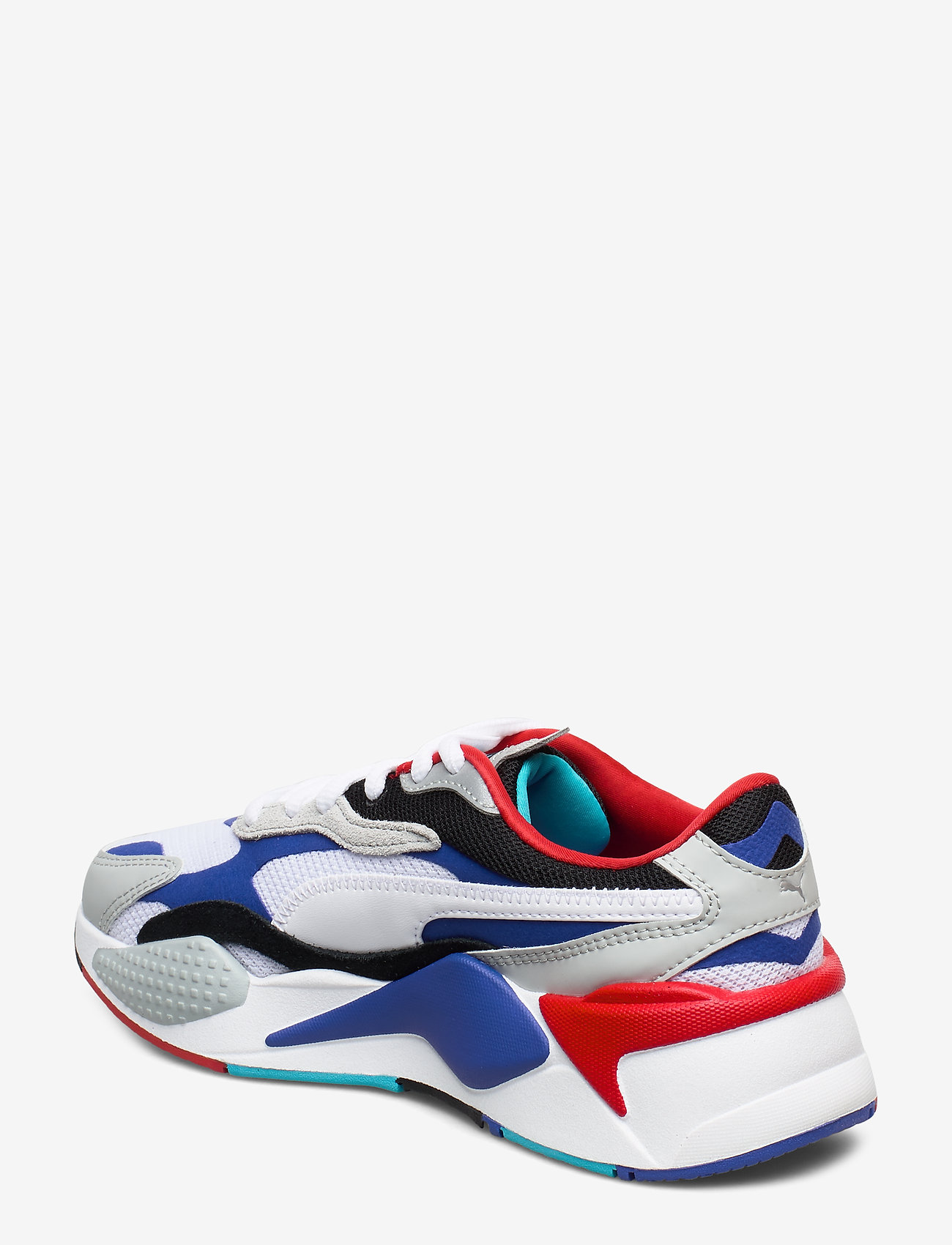 PUMA - RS-X  PUZZLE Jr - puma white-dazzling blue-high rise - 2
