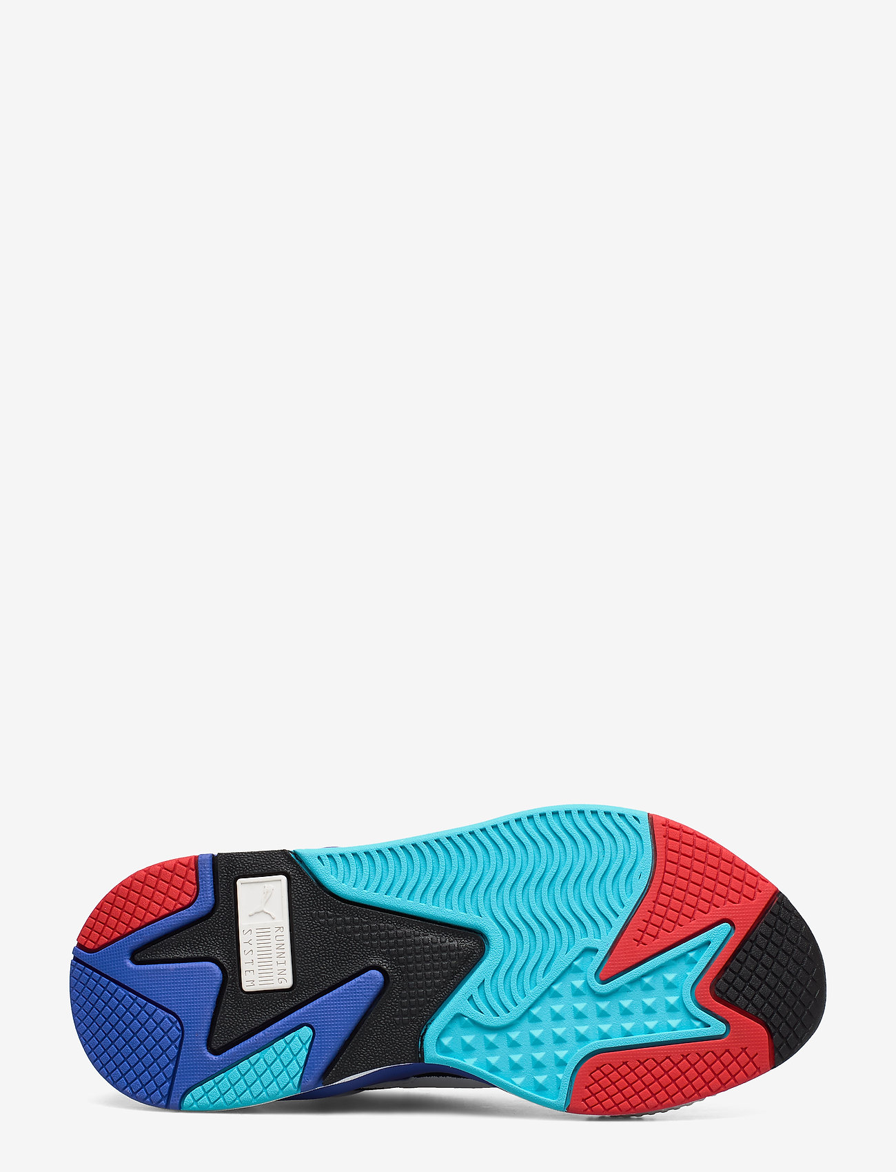 PUMA - RS-X  PUZZLE Jr - puma white-dazzling blue-high rise - 4