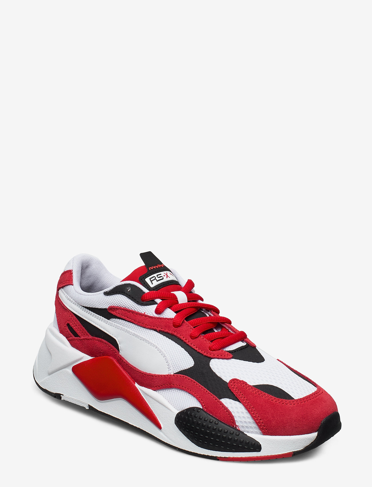PUMA WHITE-HIGH RISK RED