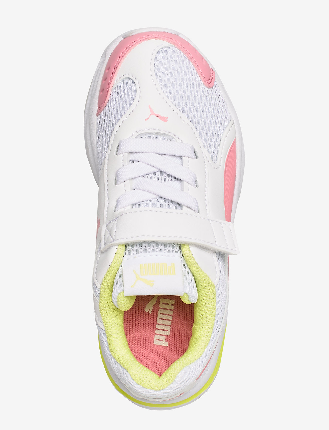 PUMA - 90s Runner Mesh AC PS - puma white-peony-sunny lime - 3