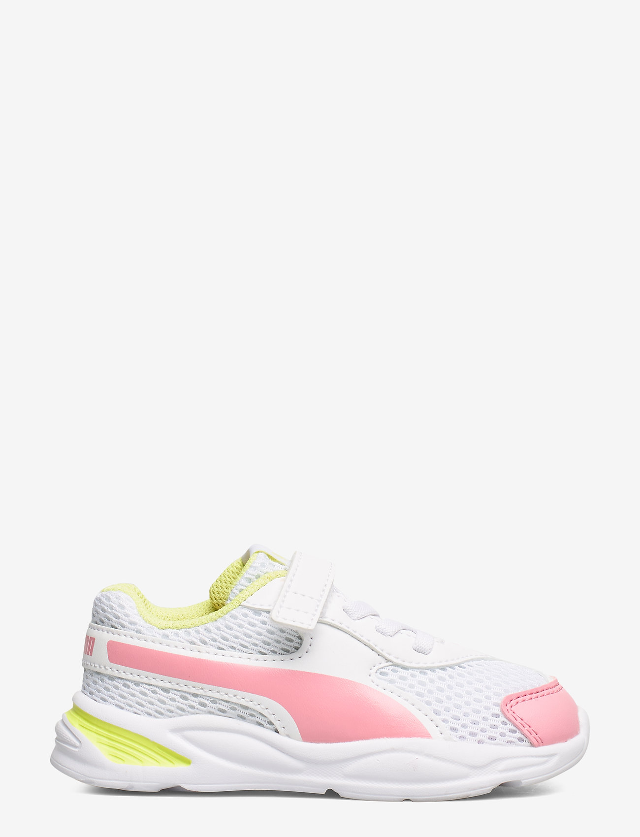 PUMA - 90s Runner Mesh AC Inf - puma white-peony-sunny lime - 1