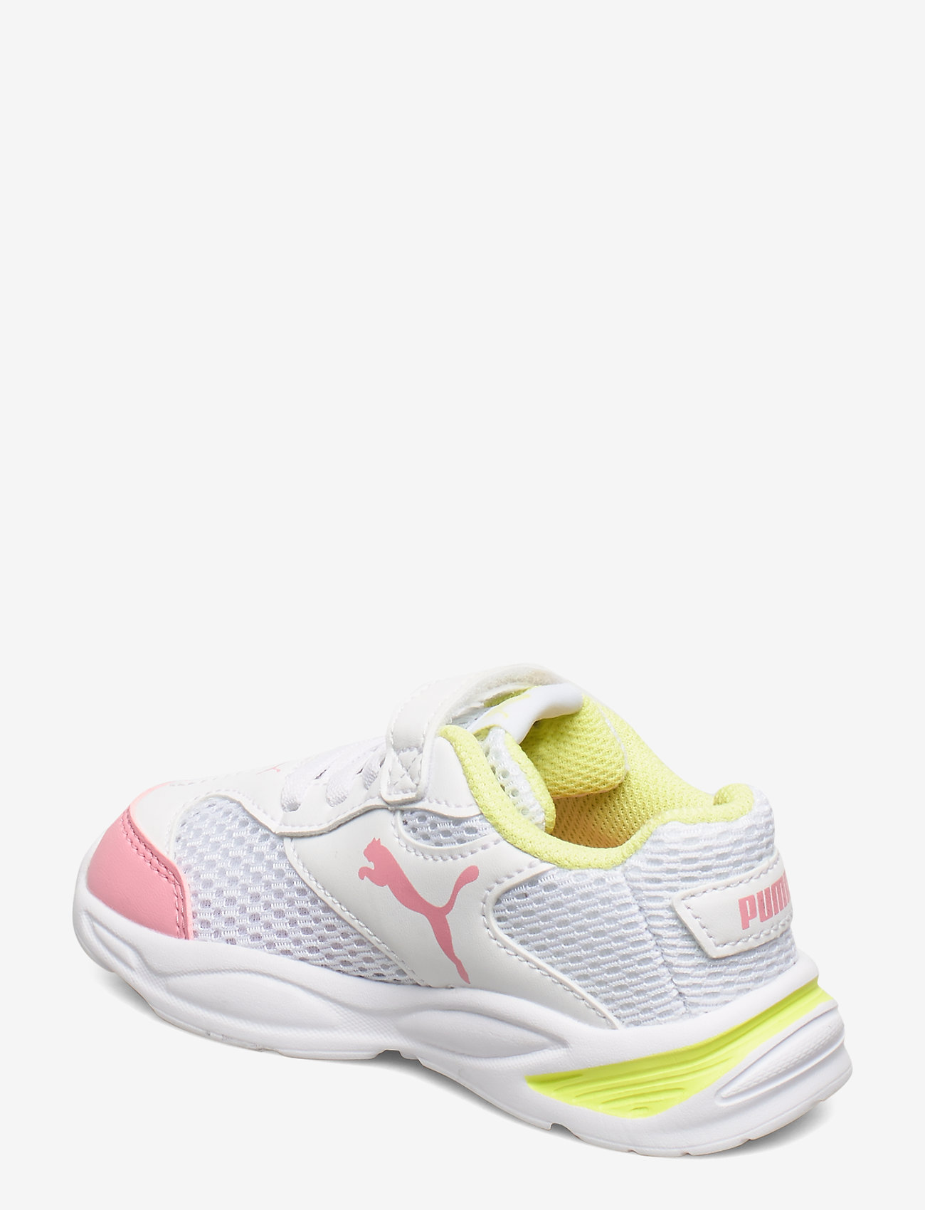 PUMA - 90s Runner Mesh AC Inf - puma white-peony-sunny lime - 2