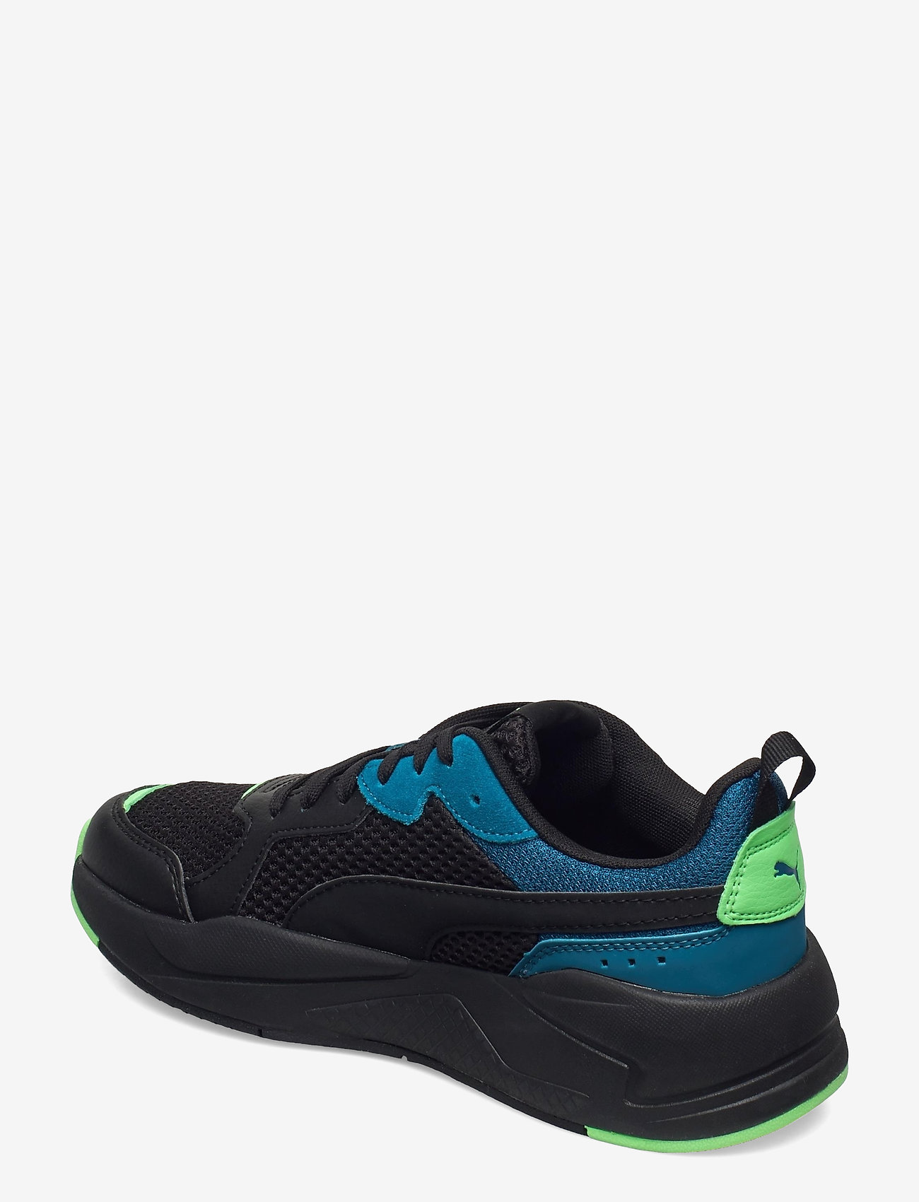 PUMA - X-Ray Glow Jr - puma black-puma black-digi-blue-sum - 2