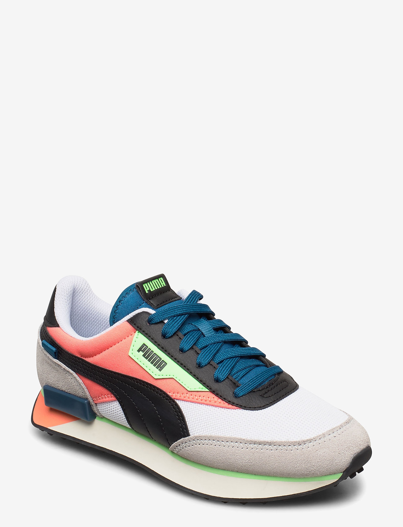 Future Rider Neon Play - PUMA WHITE-FUSION CORAL