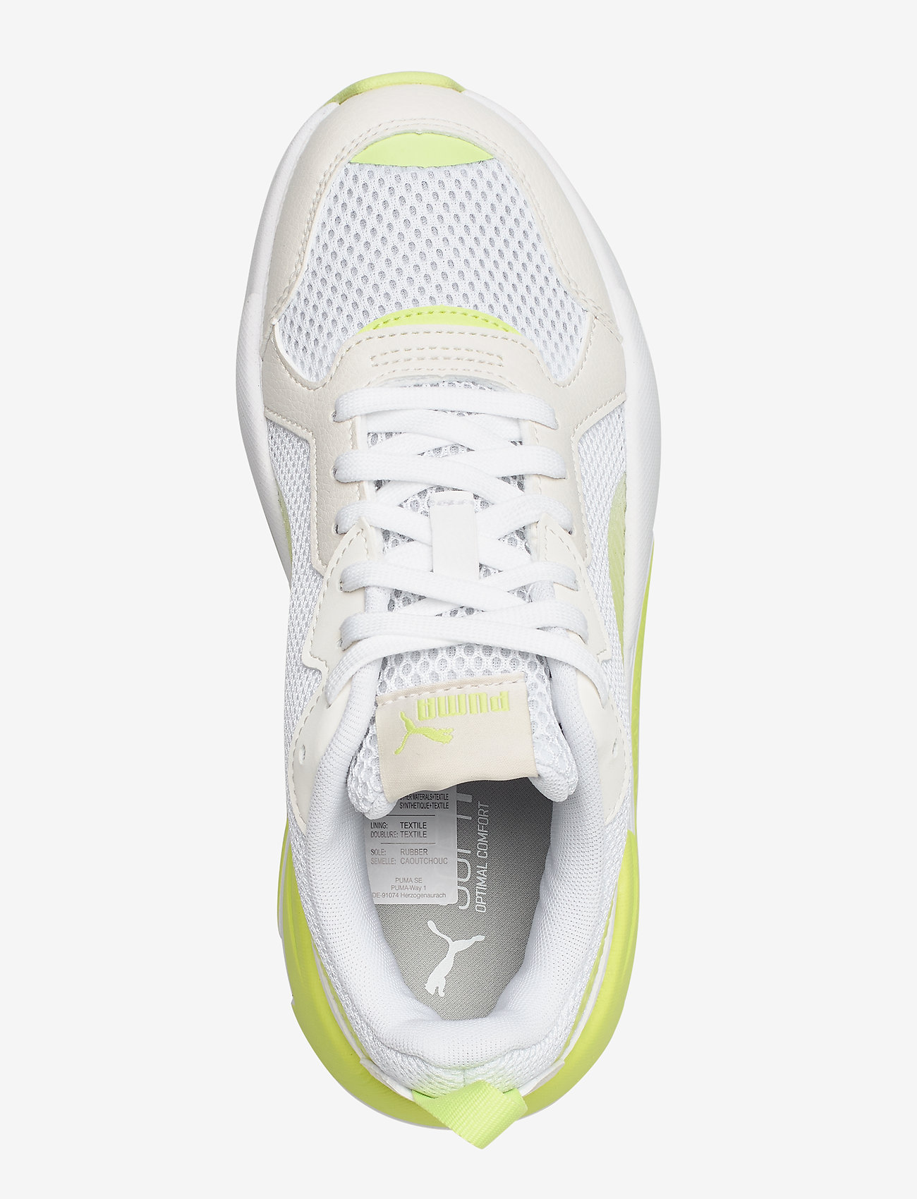 PUMA - X-Ray Fantastic Plastic Wns - puma white-sharp green-vaporous gra - 3