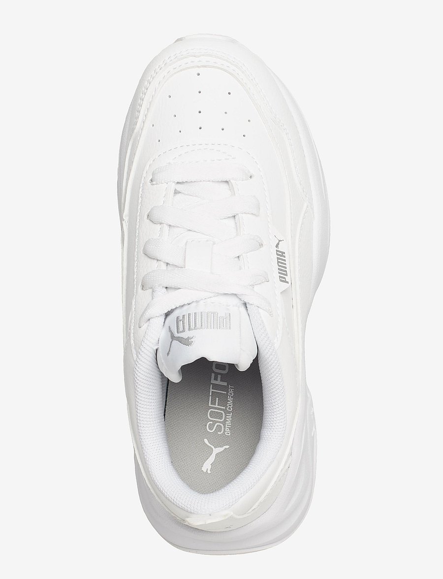 PUMA - Cilia Mode PS - matalavartiset tennarit - puma white-puma white-puma silver-gray violet - 3