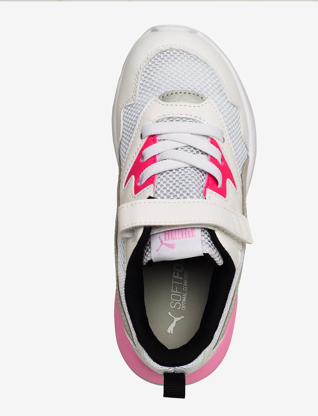 PUMA - X-Ray Lite AC PS - puma white-gray violet-glowing pink - 3