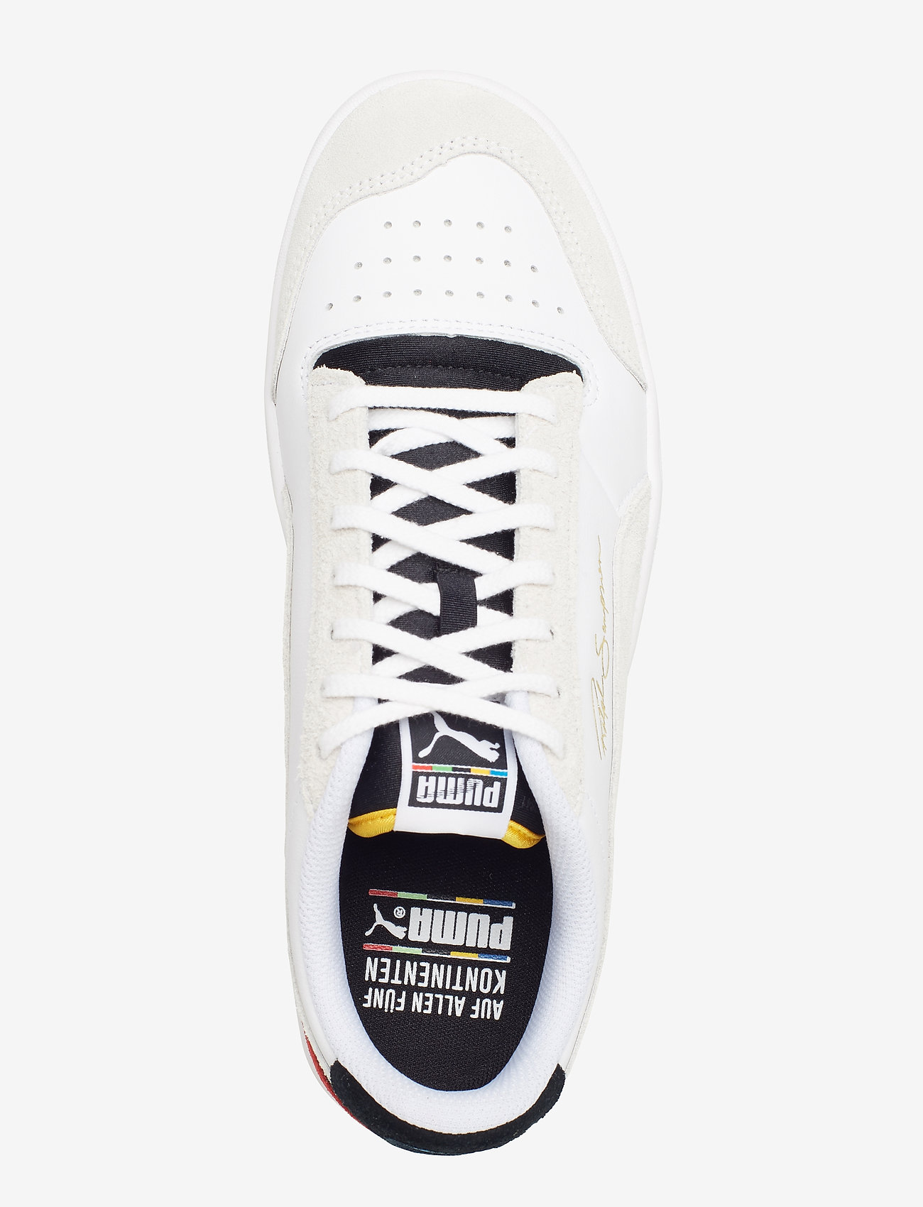 PUMA - Ralph Sampson Lo Unity - puma white-puma black-high risk red - 3