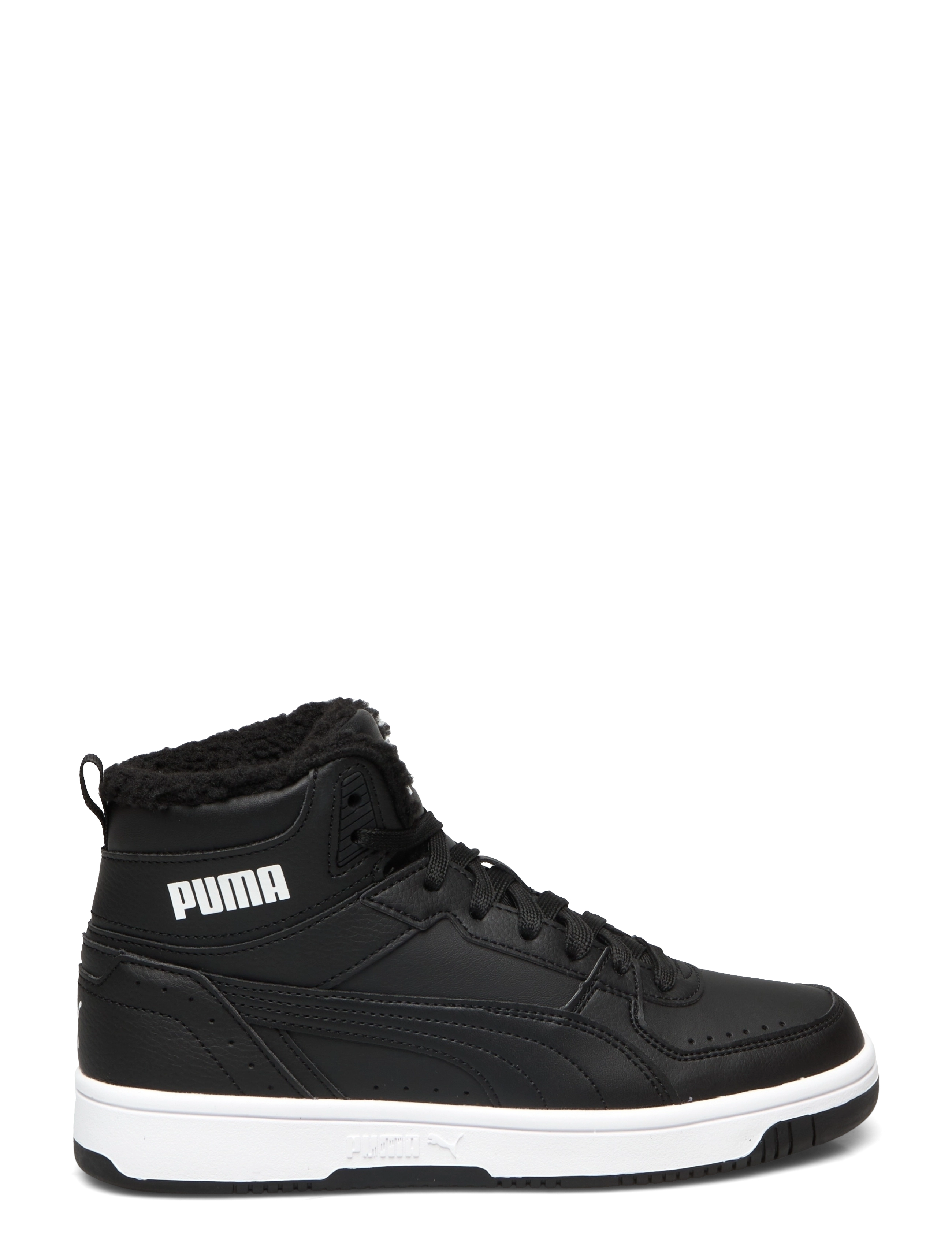 PUMA - Puma Rebound Joy Fur Jr - puma black-puma white - 1