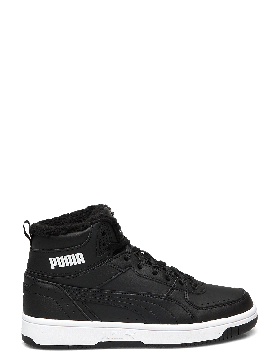 PUMA - Puma Rebound Joy Fur Jr - puma black-puma white - 1
