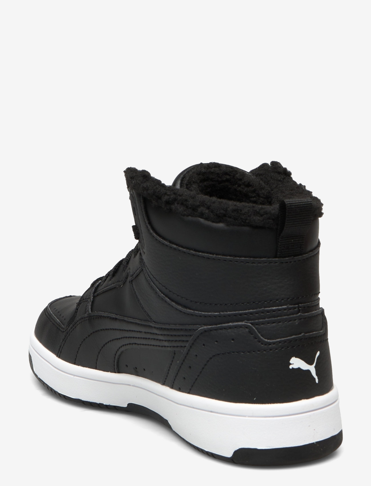 PUMA - Puma Rebound Joy Fur Jr - puma black-puma white - 2
