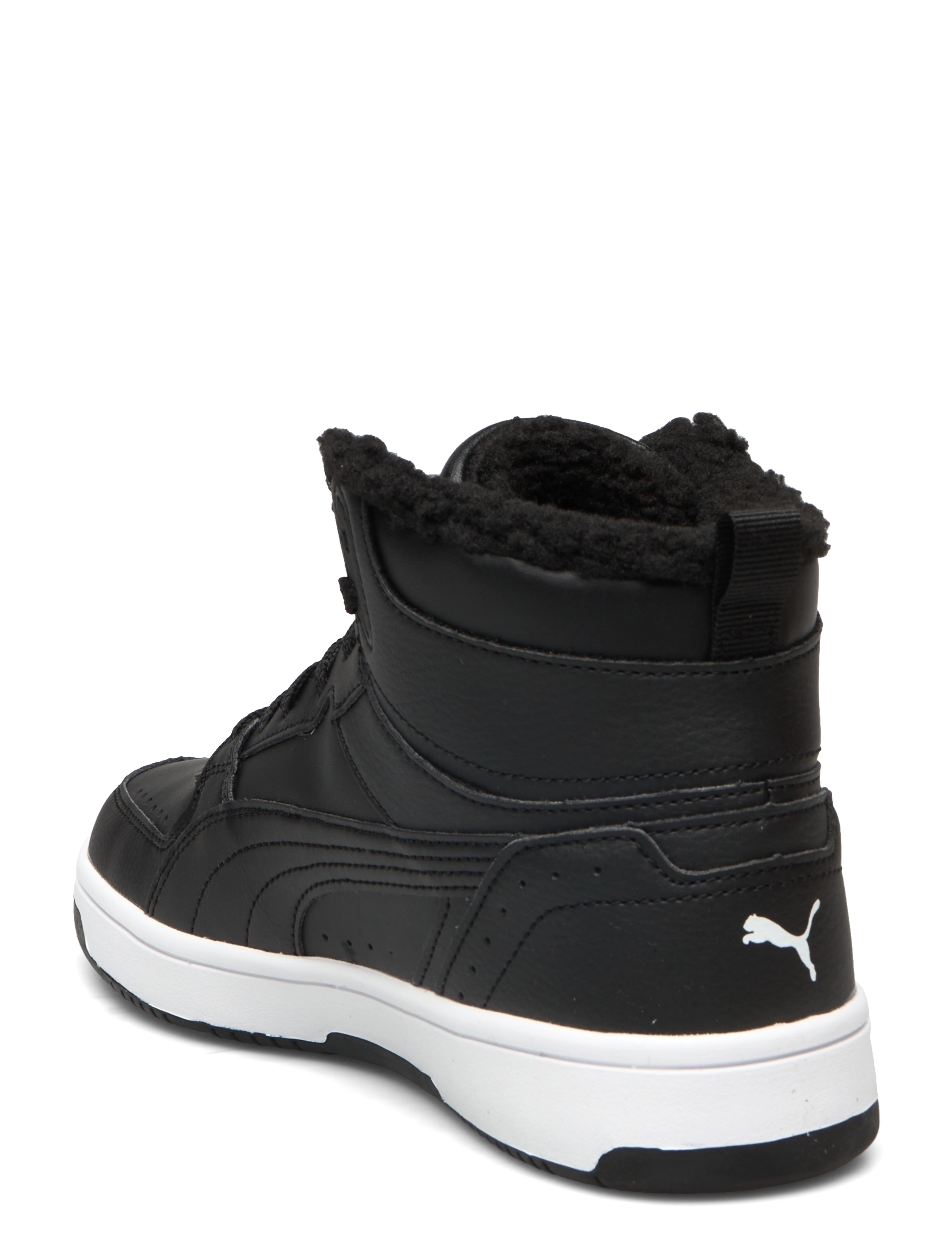 PUMA - Puma Rebound Joy Fur Jr - puma black-puma white - 2