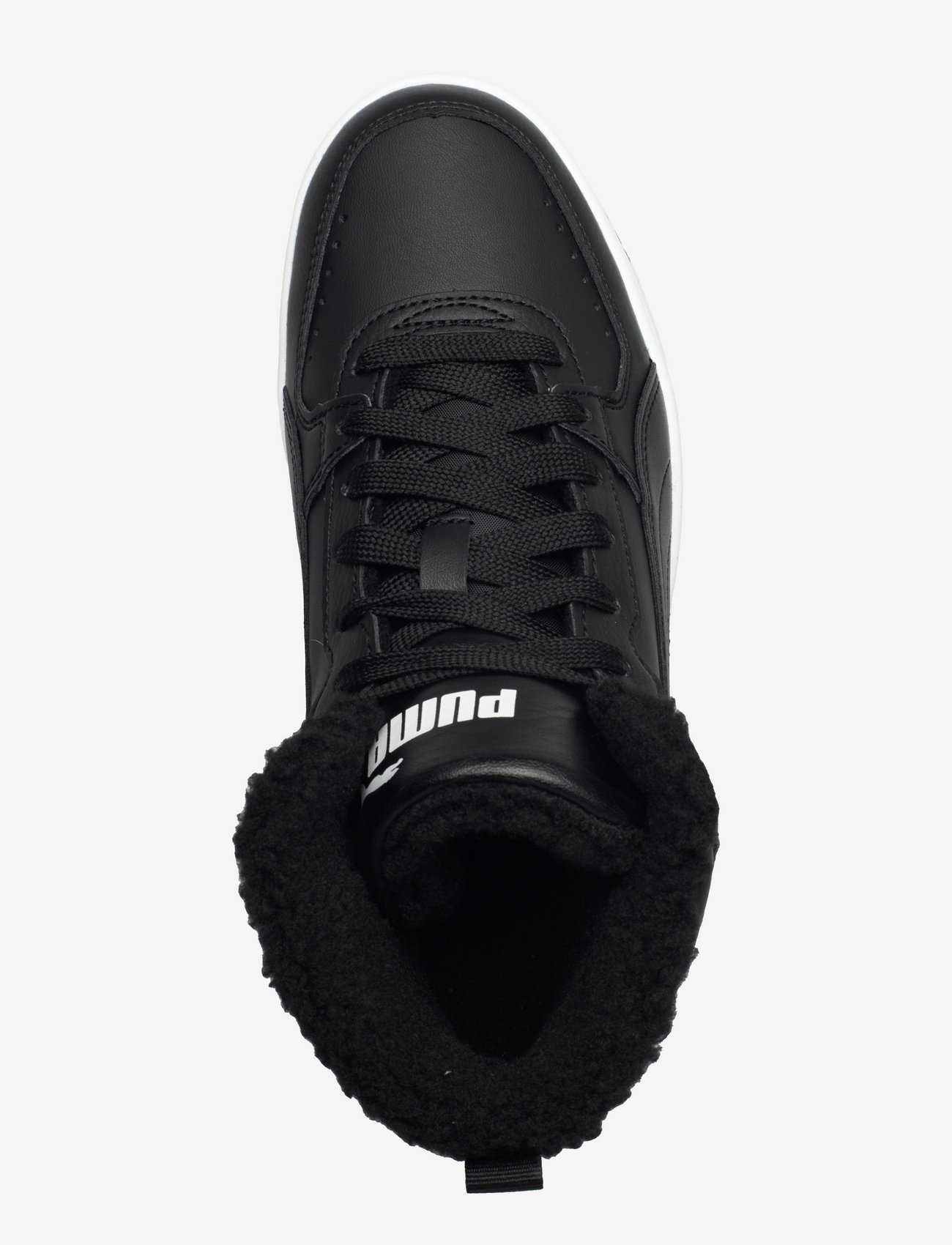 PUMA - Puma Rebound Joy Fur Jr - puma black-puma white - 3