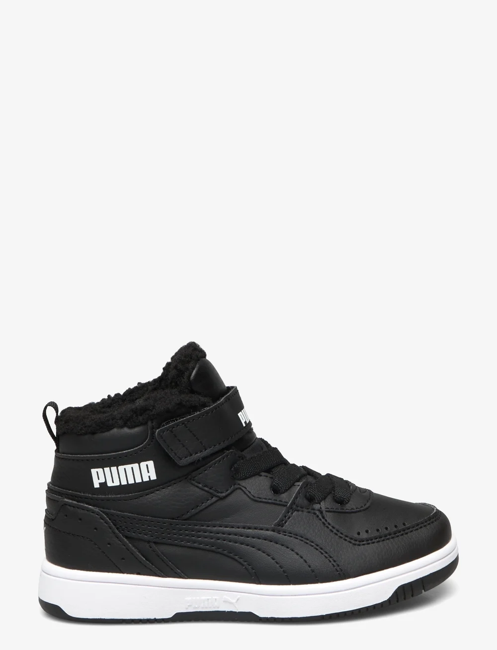PUMA - Puma Rebound Joy Fur PS - riided - puma black-puma white - 1