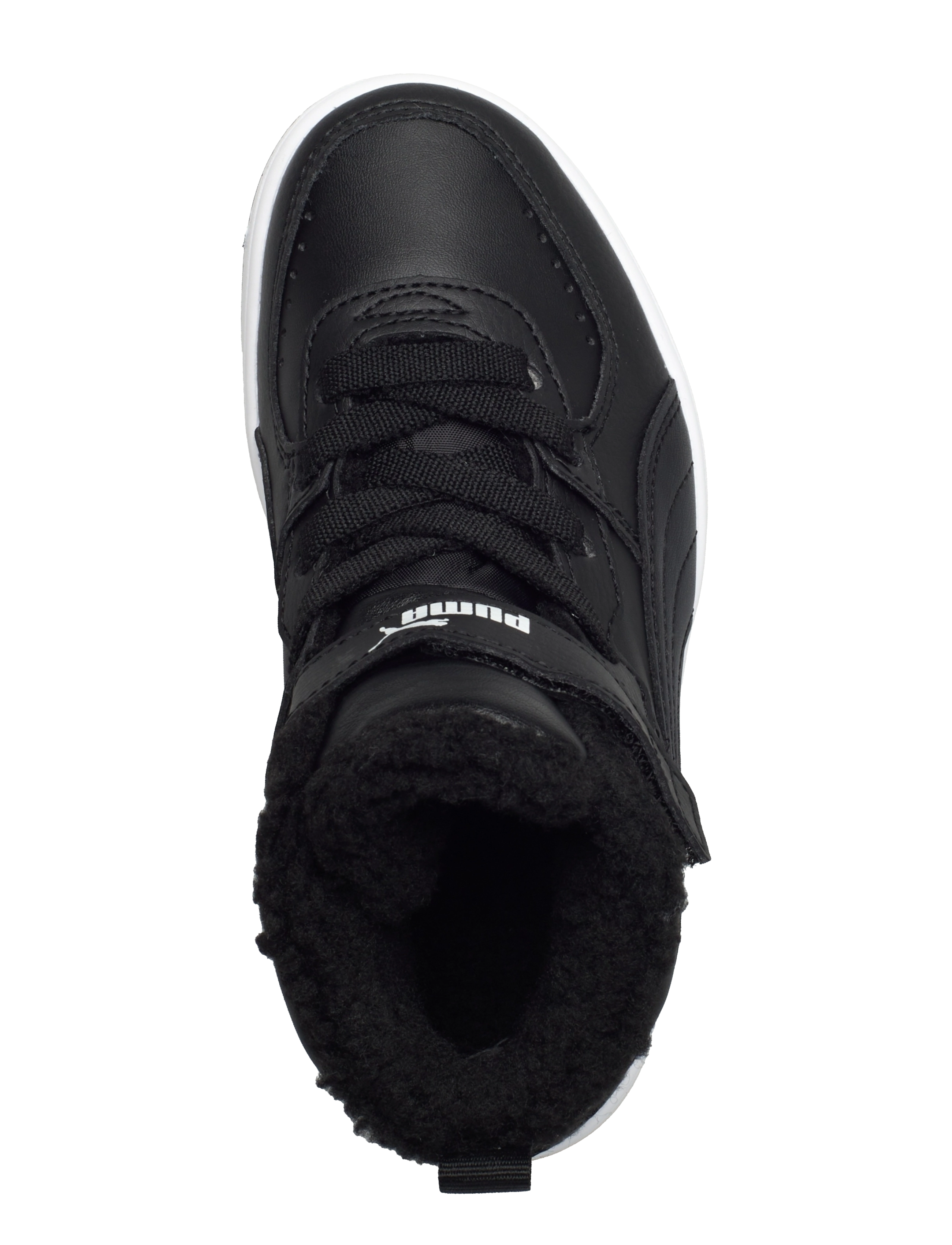PUMA - Puma Rebound Joy Fur PS - efterårssko - puma black-puma white - 3