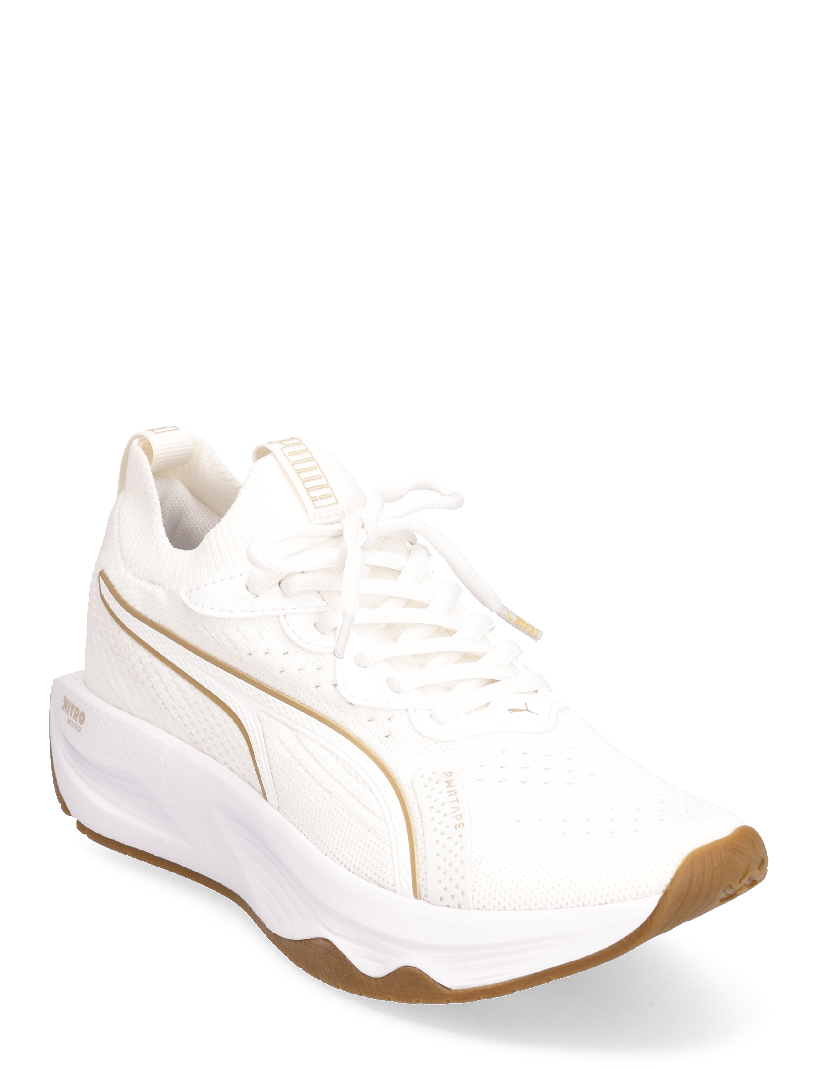 PUMA - PWR XX Nitro Luxe Wn s - warm white-puma gold - 0