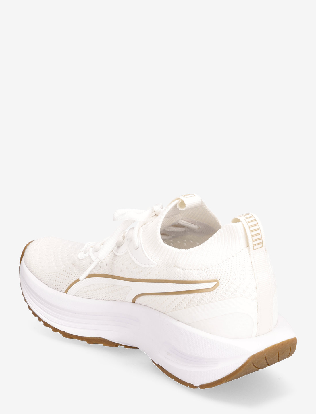 Puma womens shoes white and gold hotsell