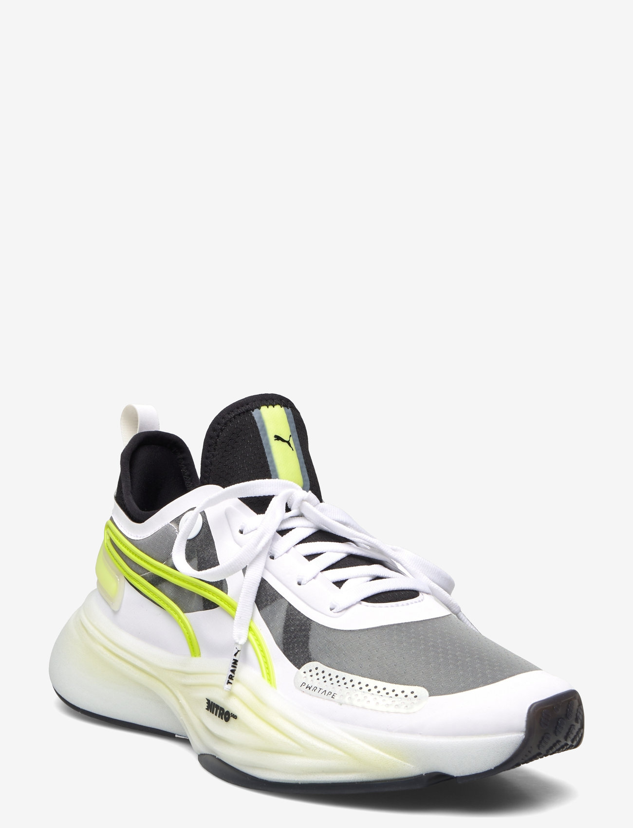 PUMA - PWR NITRO Squared Wns - puma white-puma black-lime pow - 0