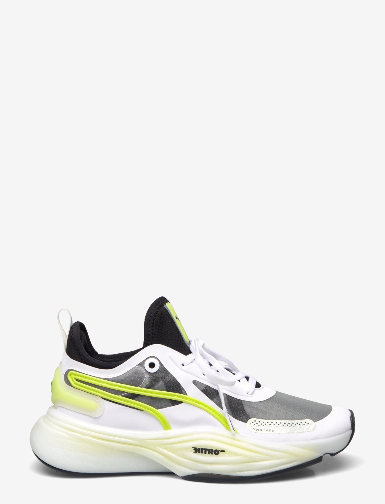 PUMA - PWR NITRO Squared Wns - puma white-puma black-lime pow - 1