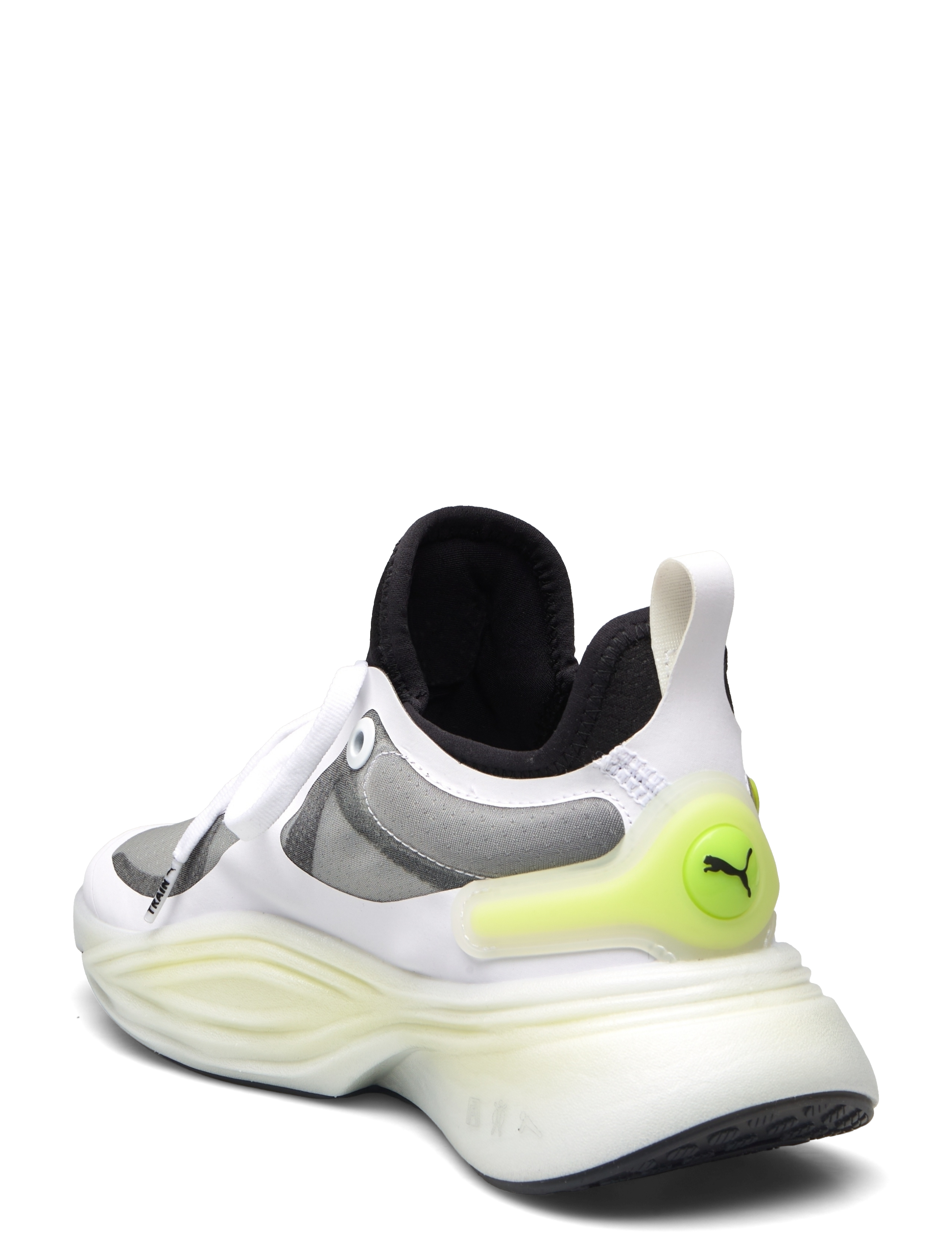 PUMA - PWR NITRO Squared Wns - puma white-puma black-lime pow - 1