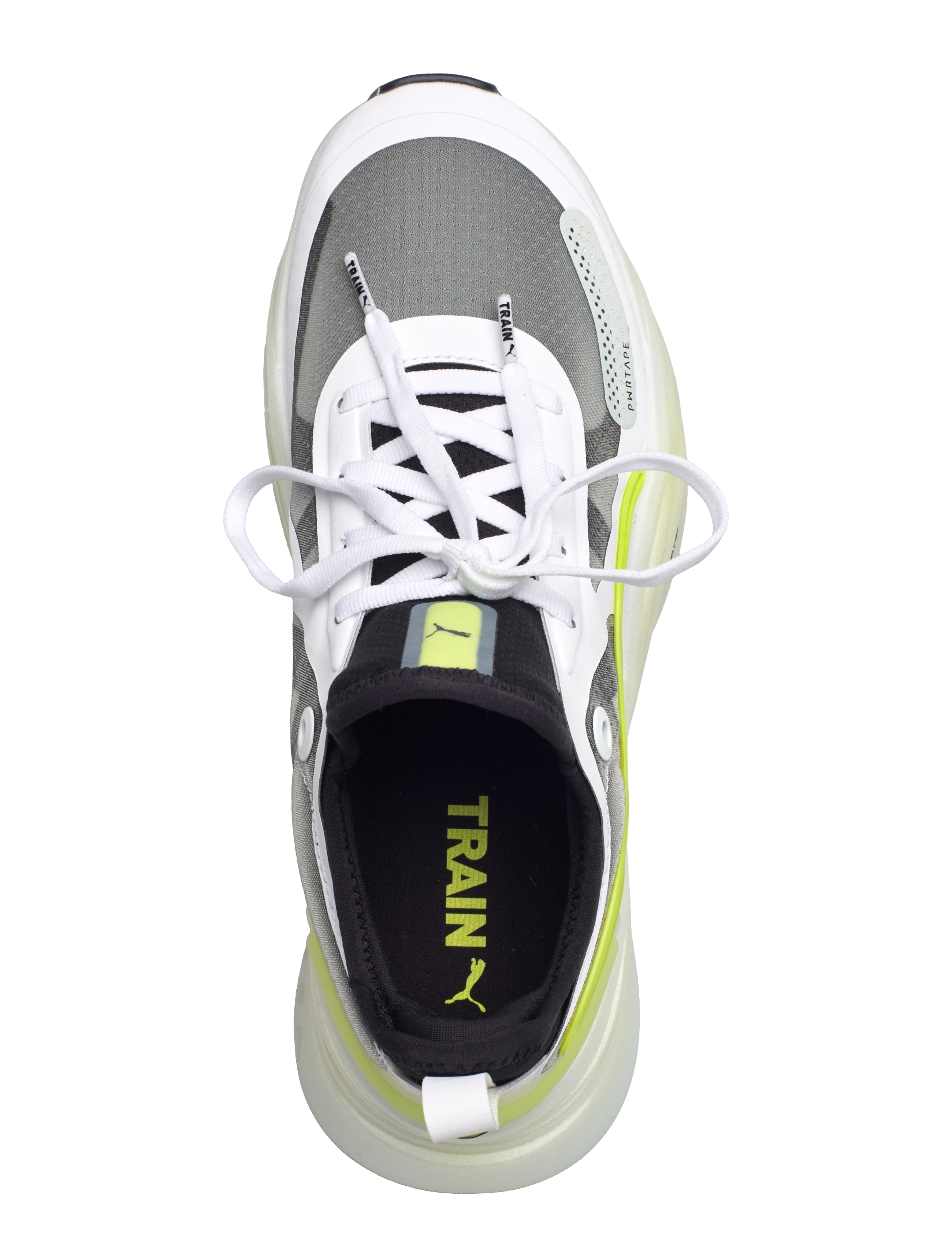 PUMA - PWR NITRO Squared Wns - puma white-puma black-lime pow - 4